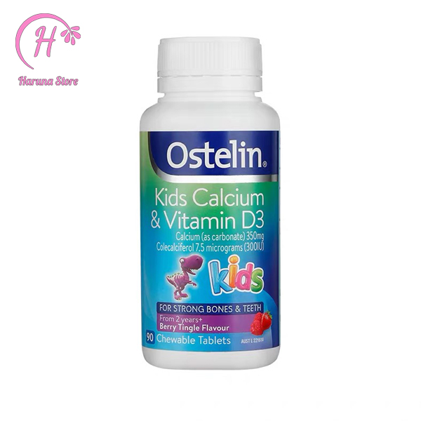 Kids Calcium & Vitamin D3 OSTELIN KIDS CALCIUM & VITAMIN D3 uc