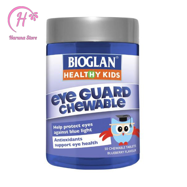 Viên bổ mắt cho bé Bioglan Kids Eye Guard Chewable 50 viên